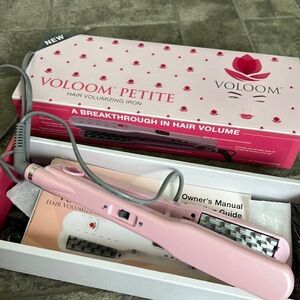 VOLOOM Petite Volumizing Hair Iron EUC